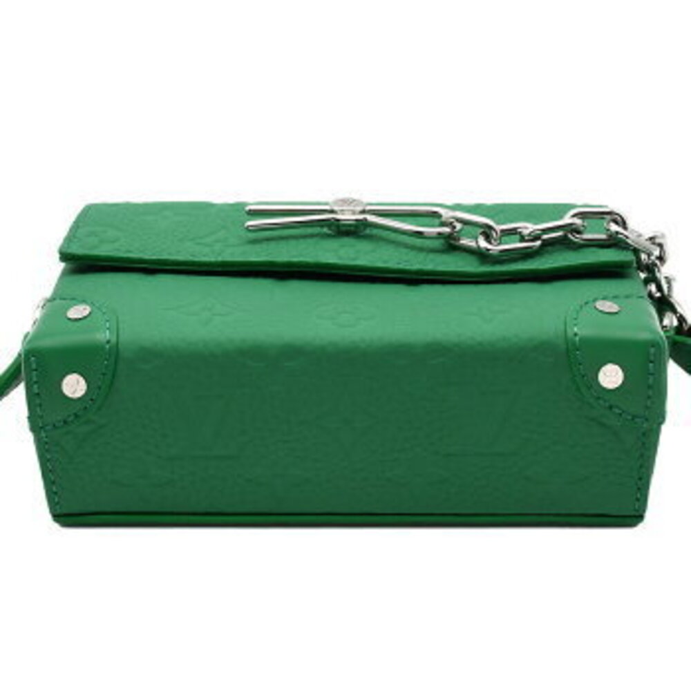 LOUIS VUITTON Monogram Taurillon Steamer Wearable Wallet Shoulder Vert Leather - Picture 6 of 6
